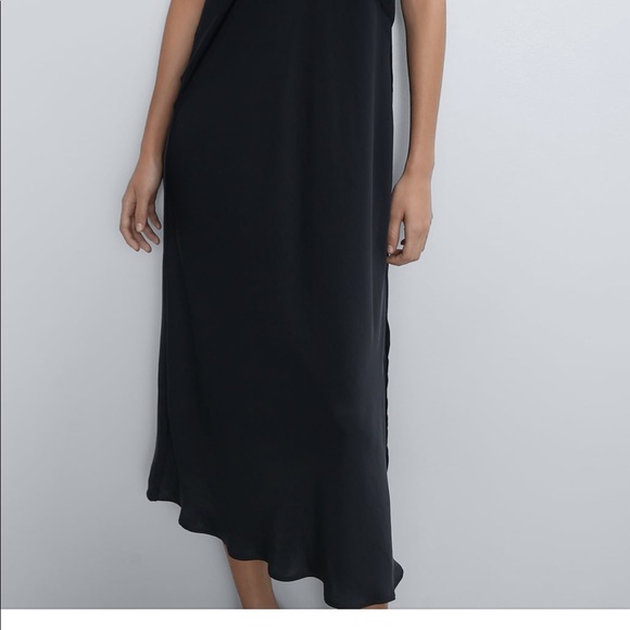 Satin Lingerie Style Dress - Picture 4 of 5